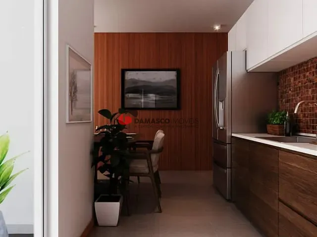 Apartamento com 94m² 2 quartos e 1 banheiro, à venda, no bairro Campestre em Santo André