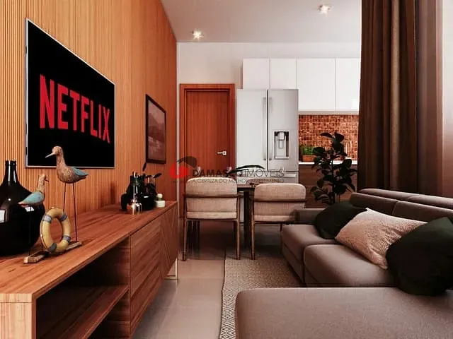 Apartamento com 94m² 2 quartos e 1 banheiro, à venda, no bairro Campestre em Santo André