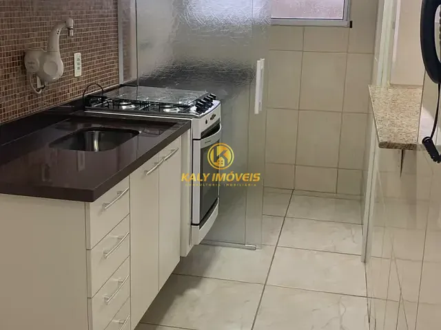 Apartamento com 44m² 2 quartos e 1 banheiro, para alugar, no bairro Vila Homero Thon em Santo André