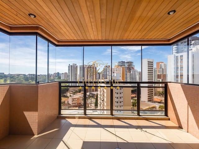 Apartamento com 264m² 4 quartos e 5 banheiros, para alugar, no bairro Cabral em Curitiba