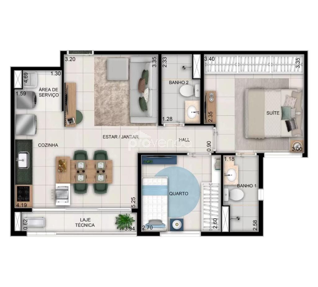 Apartamento, 2 quartos, 59 m² - Foto 28