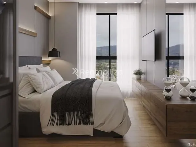 Apartamento 1 quarto e 2 banheiros, à venda, no bairro Perequê em Porto Belo