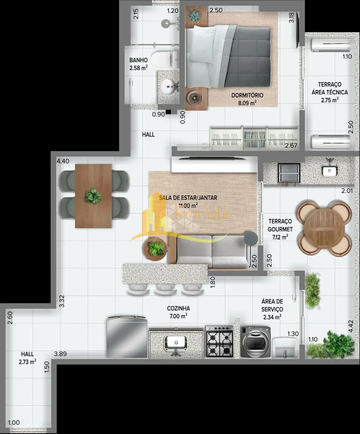 Apartamento, 2 quartos, 74 m² - Foto 20