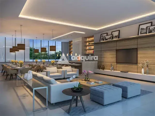 Apartamento com 220m² 3 quartos e 2 banheiros, à venda, no bairro Estrela em Ponta Grossa