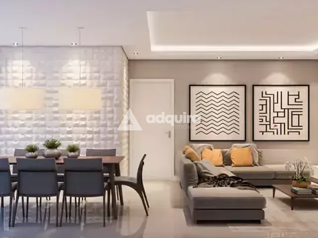 Apartamento com 220m² 3 quartos e 2 banheiros, à venda, no bairro Estrela em Ponta Grossa
