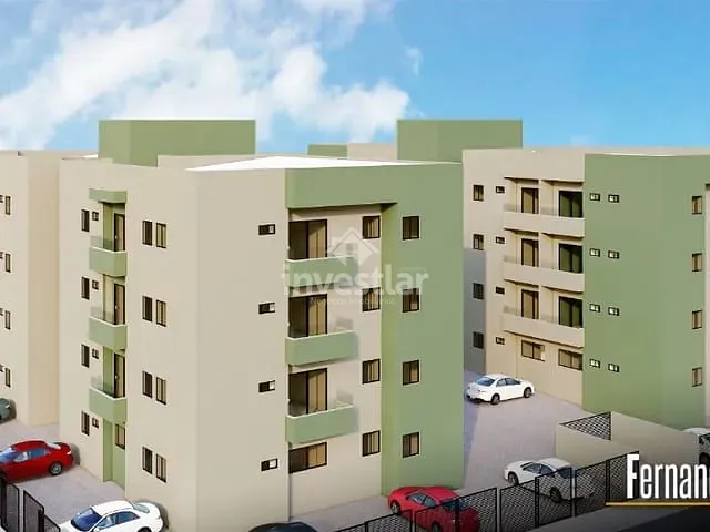 Apartamento com 46m² 2 quartos e 1 banheiro, à venda, no bairro Três Irmãs em Campina Grande