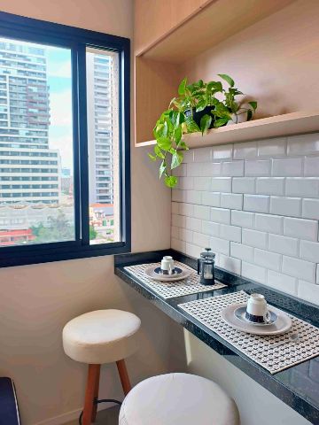 Foto do Apartamento - Apartamento studio todo mobiliado para locação, Vila Pompéia. Projeto unico! | Vion Imóveis
