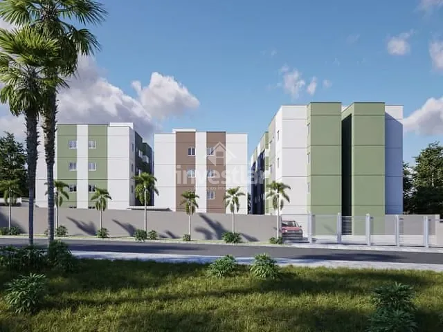 Apartamento 2 quartos e 1 banheiro, à venda, no bairro Três Irmãs em Campina Grande