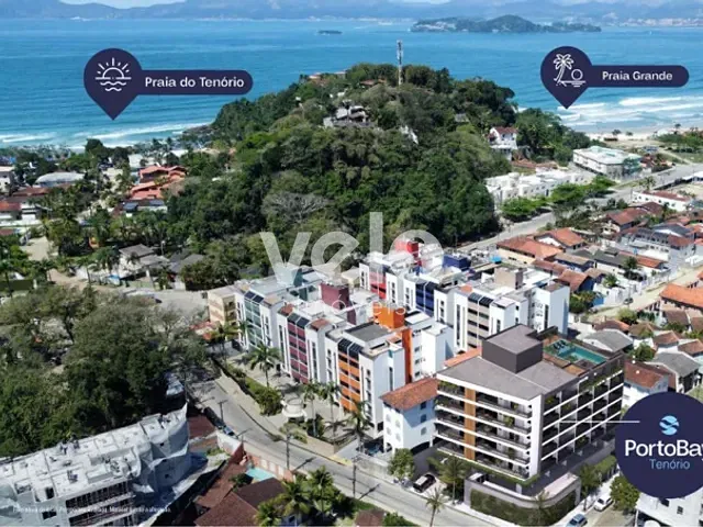 Apartamento 1 quarto e 2 banheiros, à venda, no bairro Tenório em Ubatuba