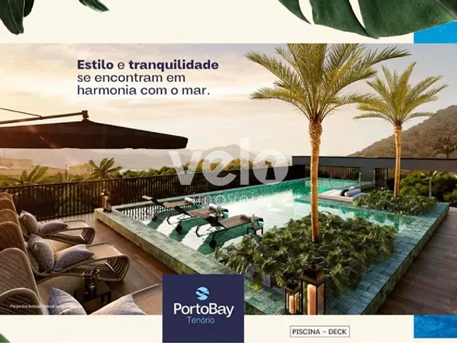 Apartamento 1 quarto e 2 banheiros, à venda, no bairro Tenório em Ubatuba