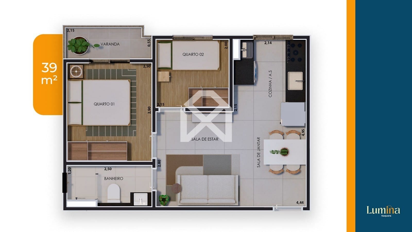 Apartamento, 1 quarto, 29 m² - Foto 5