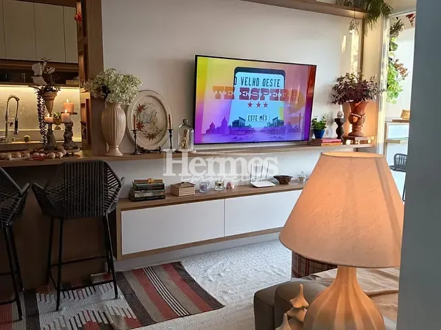 Apartamento com 60m² 2 quartos e 1 banheiro, à venda, no bairro Balneário Tropical em Paulínia