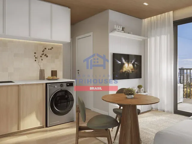 Apartamento 1 quarto e 1 banheiro, à venda, no bairro Centro em Curitiba