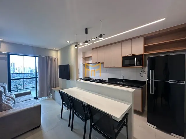 Apartamento 2 quartos e 2 banheiros, para alugar, no bairro Batista Campos em Belém