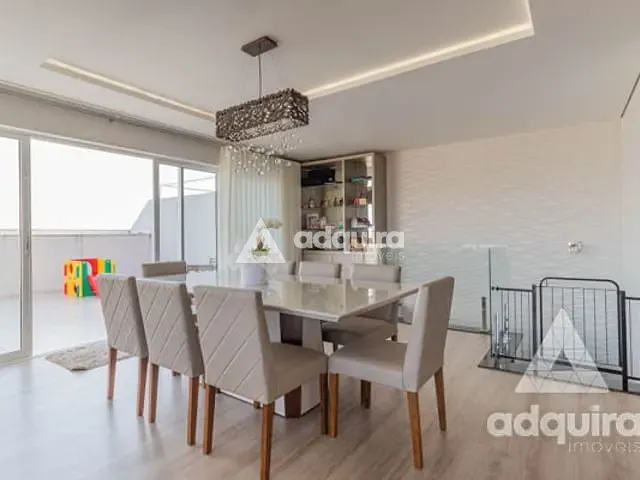 Apartamento 3 quartos e 5 banheiros, à venda, no bairro Oficinas em Ponta Grossa