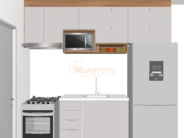 Apartamento 1 quarto e 1 banheiro, para alugar, no bairro Parque Industrial Tomas Edson em São Paulo