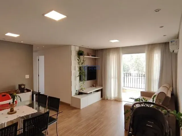 Apartamento 3 quartos e 2 banheiros, à venda, no bairro Urbanova em São José dos Campos