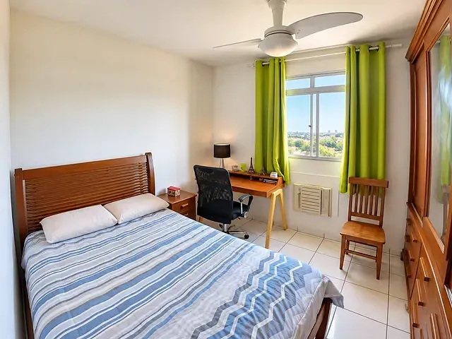 Apartamento 2 quartos e 2 banheiros, à venda, no bairro Parque Califórnia em Campos dos Goytacazes