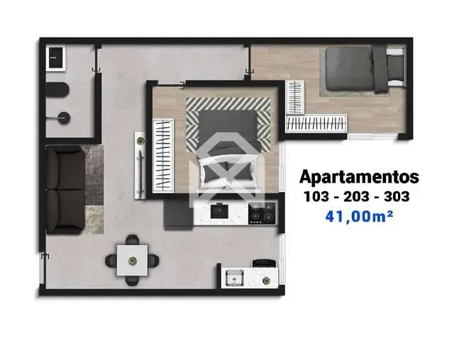 Apartamento 2 quartos e 1 banheiro, à venda, no bairro Penha de França em São Paulo