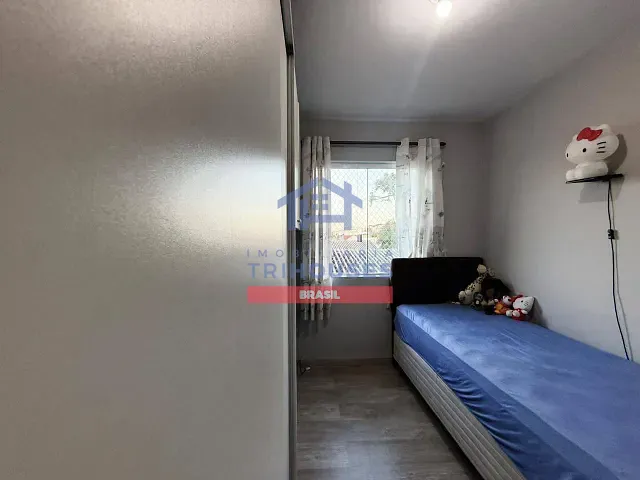 Apartamento com 54m² 2 quartos e 1 banheiro, à venda, no bairro Parque da Fonte em São José dos Pinhais
