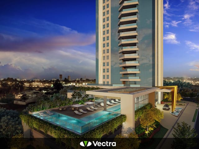 Foto do Apartamento - | Ed. Wave Lançamento | Apartamento à venda com 4 suítes e 4 vagas de garagem, Bela Suiça, Londrina, PR | Premier Imóveis