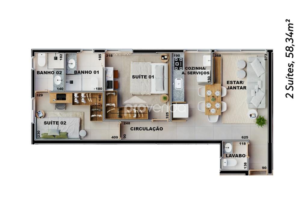 Apartamento, 2 quartos, 97 m² - Foto 13