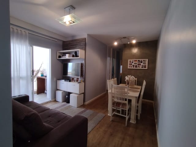 Apartamento com 56m² 2 quartos e 1 banheiro, à venda, no bairro Parque Santo Antônio em Taubaté