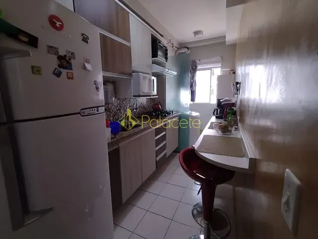 Apartamento com 56m² 2 quartos e 1 banheiro, à venda, no bairro Parque Santo Antônio em Taubaté