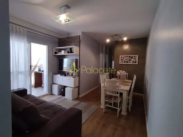 Apartamento com 56m² 2 quartos e 1 banheiro, à venda, no bairro Parque Santo Antônio em Taubaté
