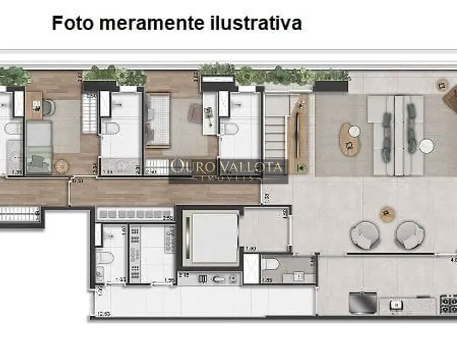 Apartamento 4 quartos e 8 banheiros, à venda, no bairro Vila Madalena em São Paulo
