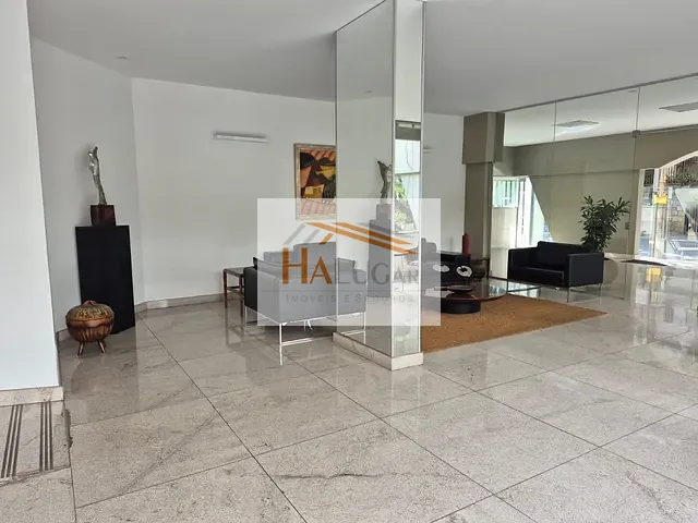 Apartamento 4 quartos e 3 banheiros, para alugar, no bairro Lourdes em Belo Horizonte