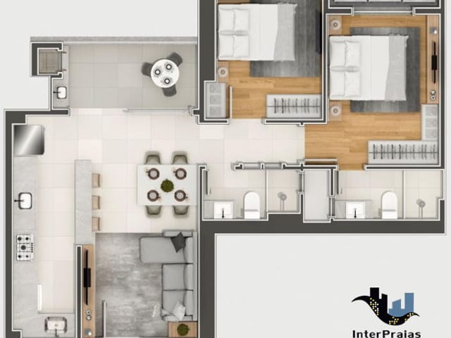 Apartamento à venda, no bairro tabuleiro em camboriu