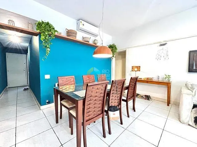 Apartamento com 110m² 3 quartos e 3 banheiros, à venda, no bairro Laranjeiras em Rio de Janeiro