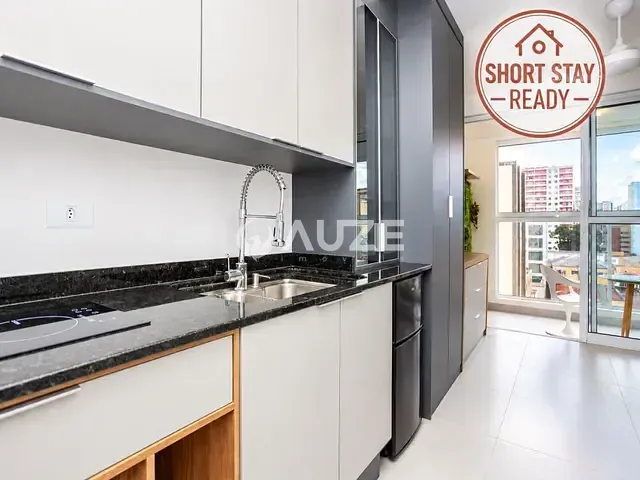 Apartamento com 19m² 1 quarto e 1 banheiro, à venda, no bairro Centro em Curitiba