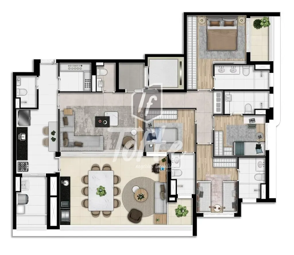 Apartamento, 4 quartos, 160 m² - Foto 21