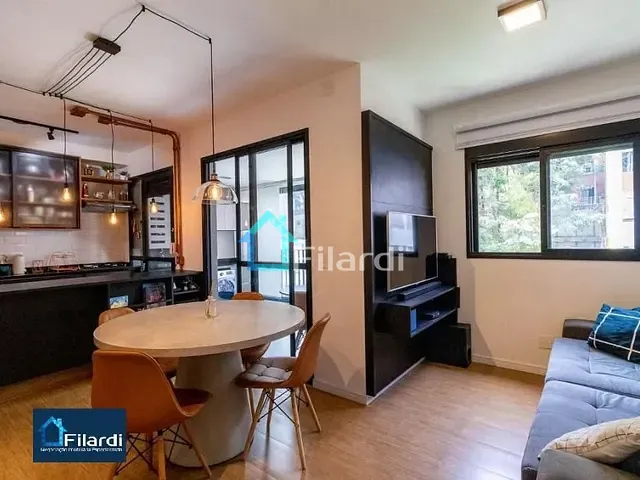 Apartamento 1 quarto e 2 banheiros, à venda, no bairro Pinheiros em São Paulo