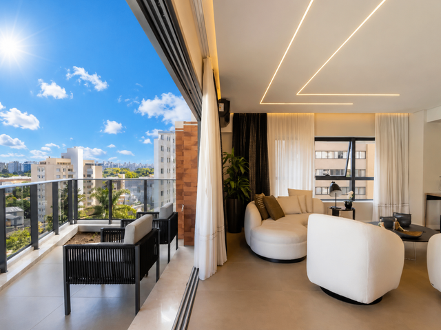 Apartamento com 379m² 3 quartos e 5 banheiros, à venda, no bairro Cabral em Curitiba