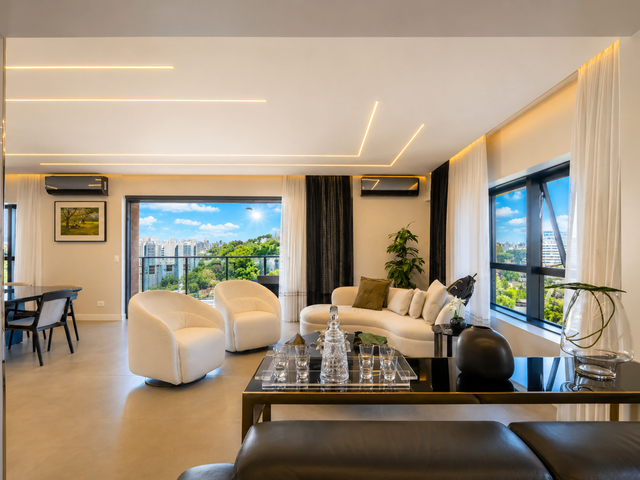 Apartamento com 379m² 3 quartos e 5 banheiros, à venda, no bairro Cabral em Curitiba