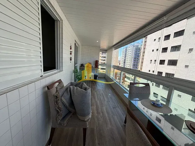 Apartamento 3 quartos e 3 banheiros, à venda, no bairro Ocian em Praia Grande