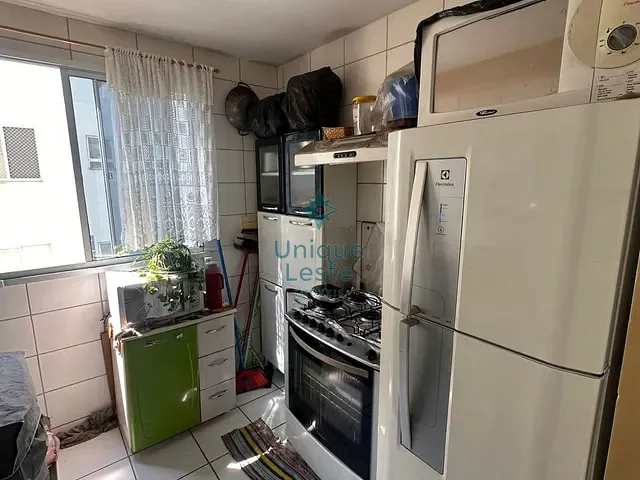 Apartamento 2 quartos e 1 banheiro, à venda, no bairro Granja de Freitas em Belo Horizonte