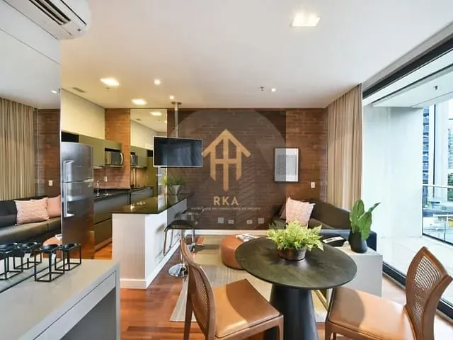 Apartamento 1 quarto e 1 banheiro, à venda, no bairro Vila Olímpia em São Paulo