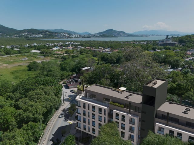 Apartamento 2 quartos e 1 banheiro, à venda, no bairro Cacupé em Florianópolis