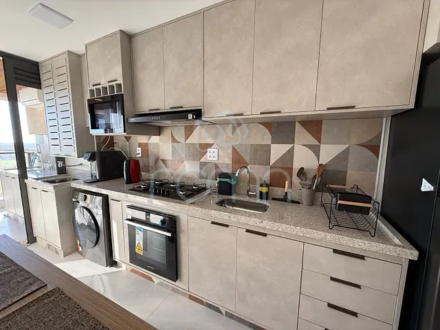 Apartamento com 81m² 2 quartos e 3 banheiros, para alugar, no bairro Residencial Eco Village I em São José do Rio Preto