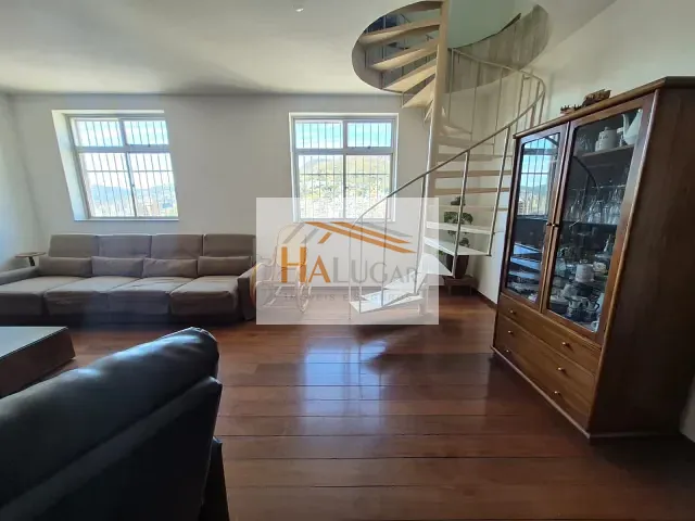 Cobertura / Penthouse 4 quartos e 3 banheiros, para alugar, no bairro Sion em Belo Horizonte