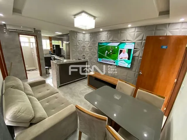 Apartamento 2 quartos e 1 banheiro, para alugar, no bairro Lama Preta em Camaçari
