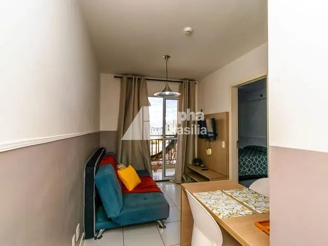 Apartamento 1 quarto e 1 banheiro, à venda, no bairro Sul (Águas Claras) em Brasília