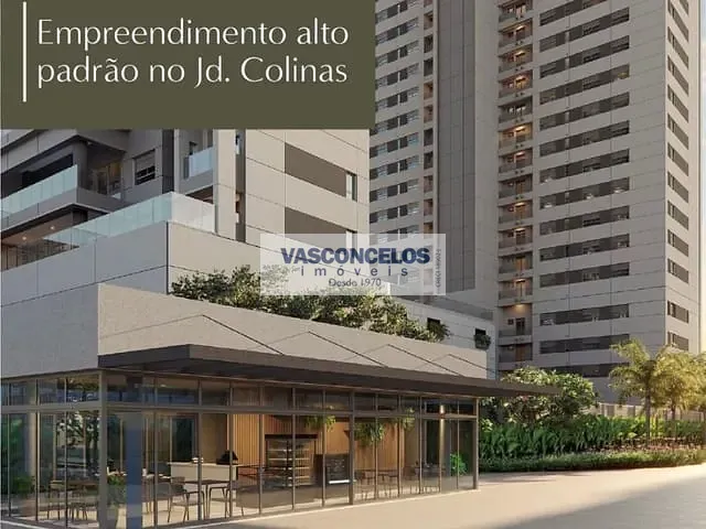 Apartamento com 220m² 5 quartos e 7 banheiros, à venda, no bairro Jardim das Colinas em São José dos Campos