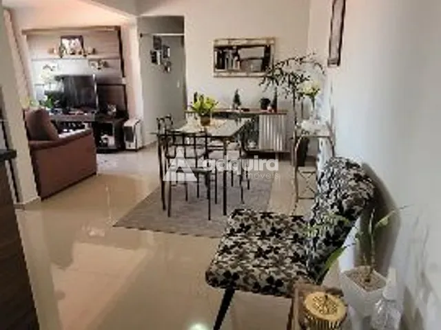 Apartamento 3 quartos e 2 banheiros, à venda, no bairro Jardim Carvalho em Ponta Grossa