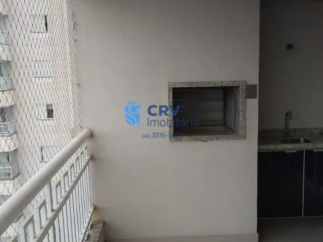Apartamento com 117m² 3 quartos e 2 banheiros, para alugar, no bairro Centro em Londrina