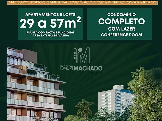 Apartamento com 29m² 1 quarto e 1 banheiro, à venda, no bairro Jardim Camburi em Vitória